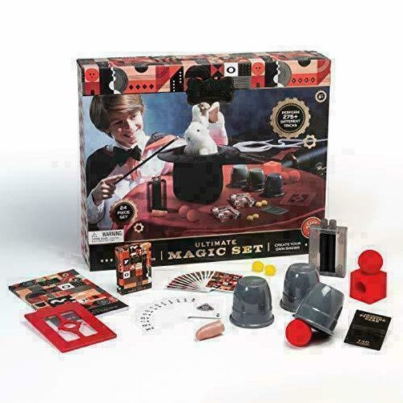 FAO Schwarz Ultimate Magic Set Become Master Magician 275 Tricks 23 Pc Set - Picture 1 of 16